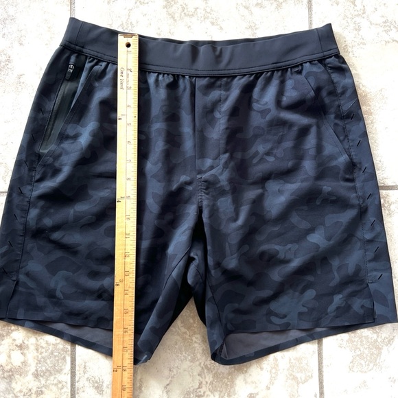 Ten Thousand Men's Tactical 7'' Unlined Set Shorts in Black Gray Camo - Picture 7 of 8